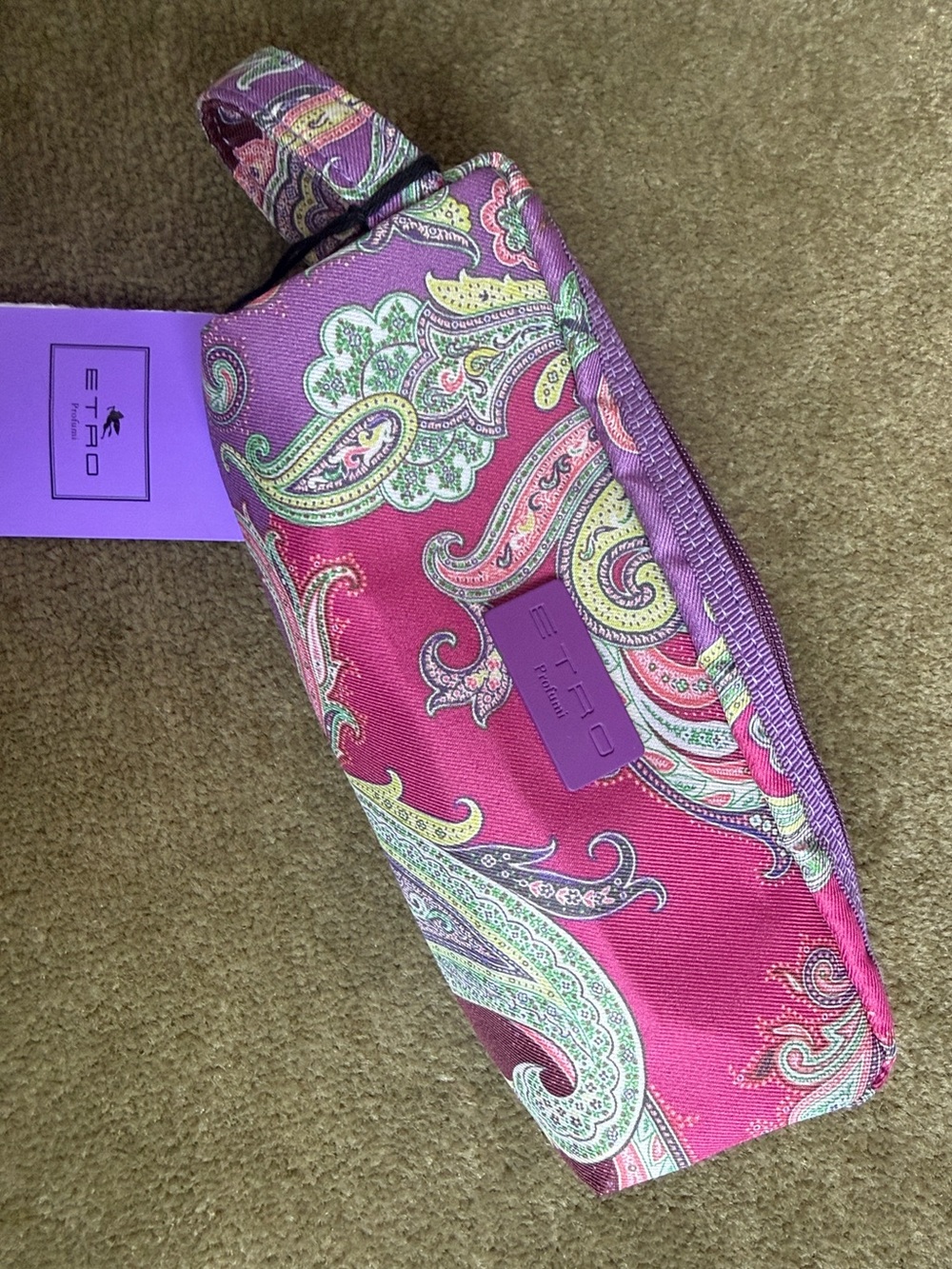 ETRO Paisley Toiletry & Cosmetic Bag